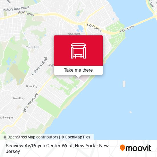 Seaview Av/Psych Center West map