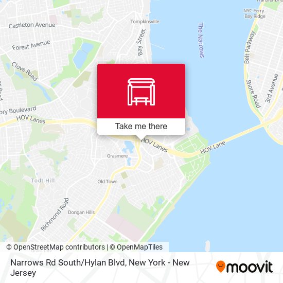 Narrows Rd South/Hylan Blvd map