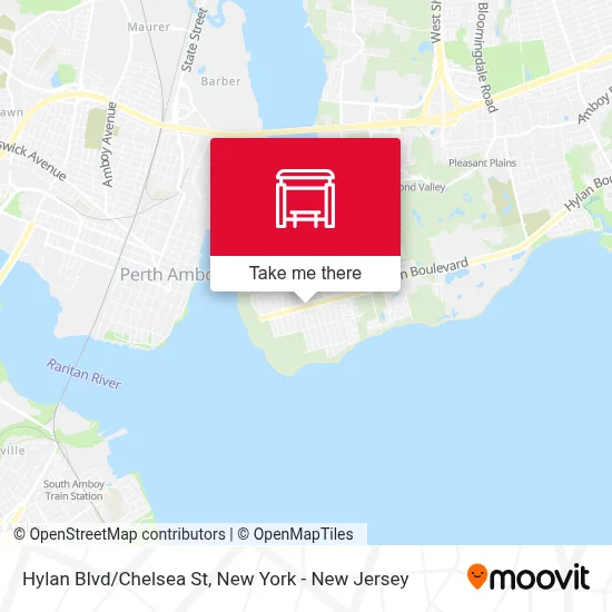 Hylan Blvd/Chelsea St map