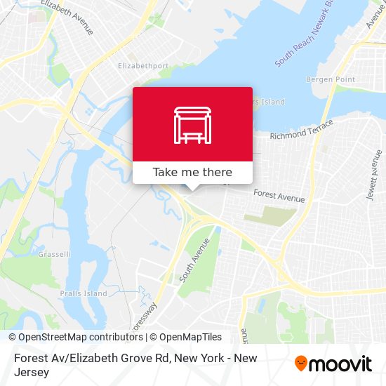 Forest Av/Elizabeth Grove Rd map