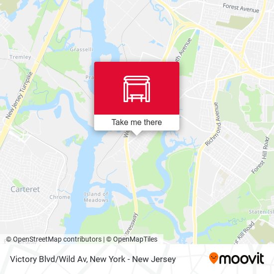 Mapa de Victory Blvd/Wild Av