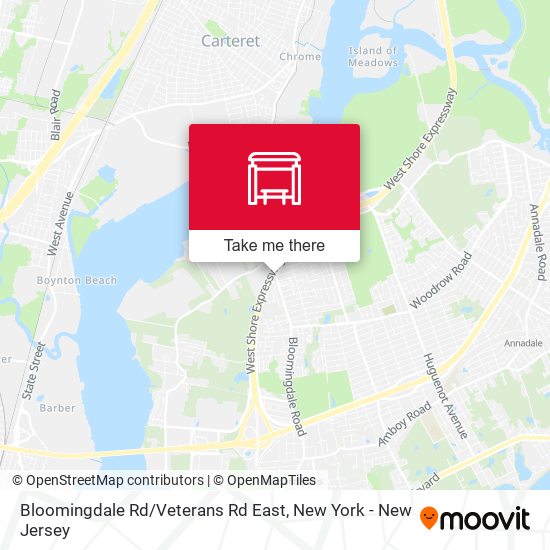 Mapa de Bloomingdale Rd / Veterans Rd East