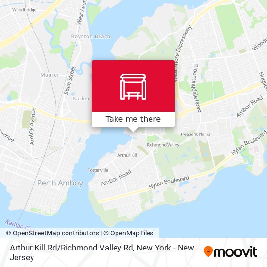 Arthur Kill Rd / Richmond Valley Rd map