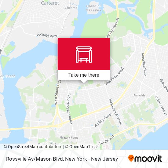 Mapa de Rossville Av/Mason Blvd
