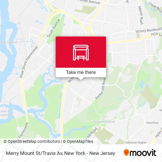 Mapa de Merry Mount St/Travis Av