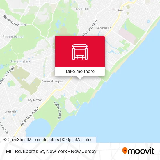 Mill Rd/Ebbitts St map