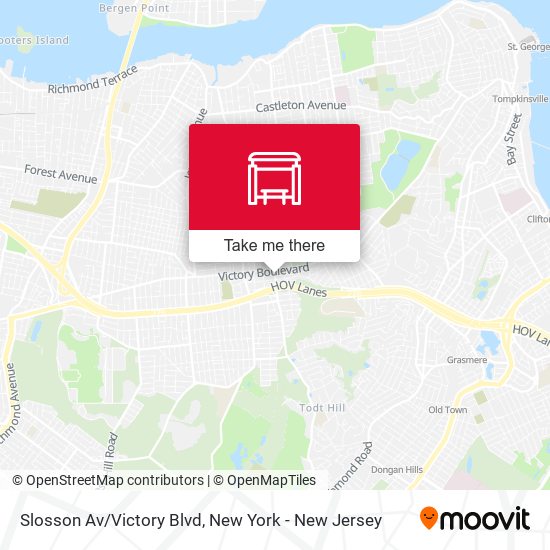 Mapa de Slosson Av/Victory Blvd