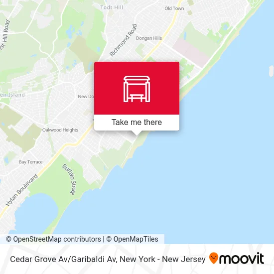 Cedar Grove Av/Garibaldi Av map