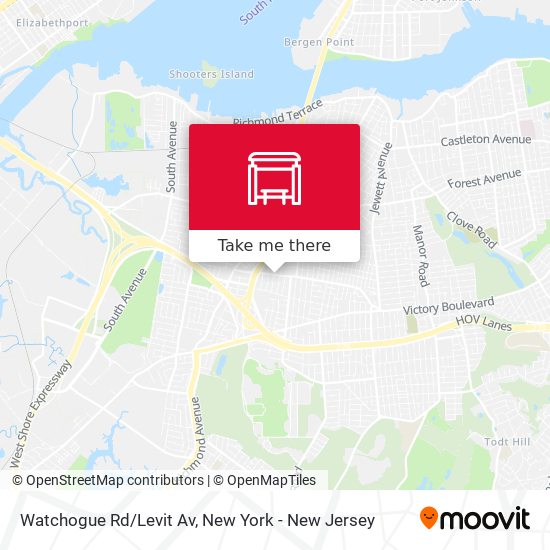 Mapa de Watchogue Rd/Levit Av