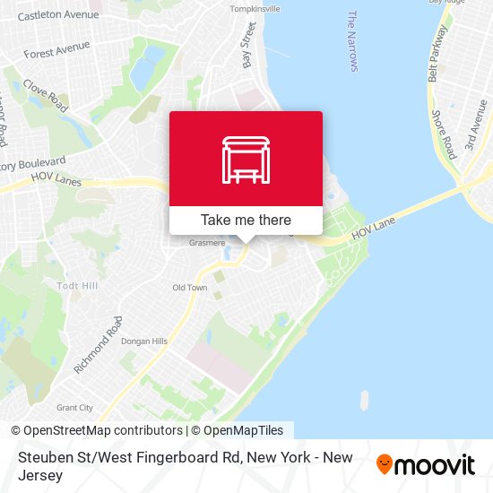 Mapa de Steuben St/West Fingerboard Rd