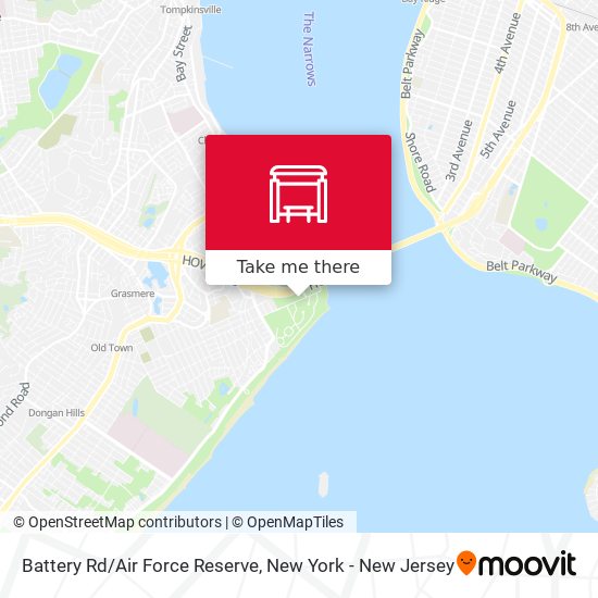 Battery Rd/Air Force Reserve map