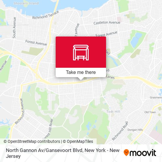 North Gannon Av / Gansevoort Blvd map