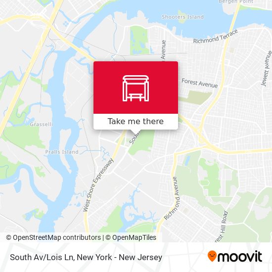 Mapa de South Av/Lois Ln