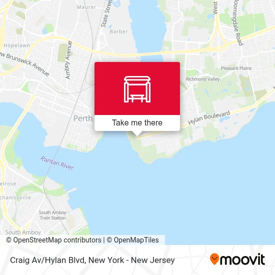 Craig Av/Hylan Blvd map