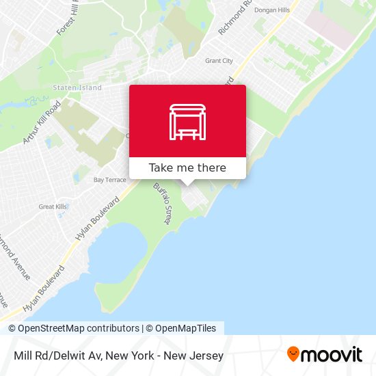 Mapa de Mill Rd/Delwit Av