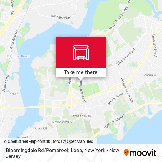 Bloomingdale Rd/Pembrook Loop map