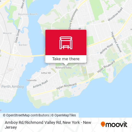 Mapa de Amboy Rd/Richmond Valley Rd