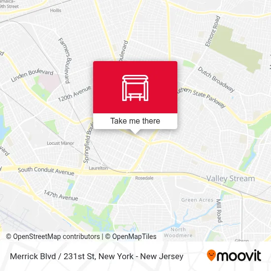 Merrick Blvd / 231st St map