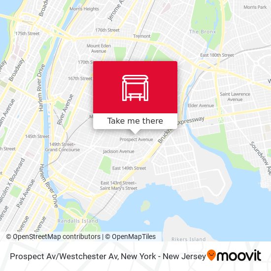 Mapa de Prospect Av/Westchester Av