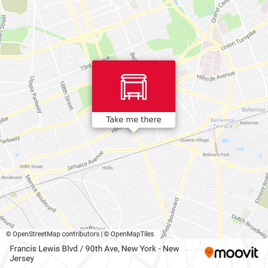 Mapa de Francis Lewis Blvd / 90th Ave