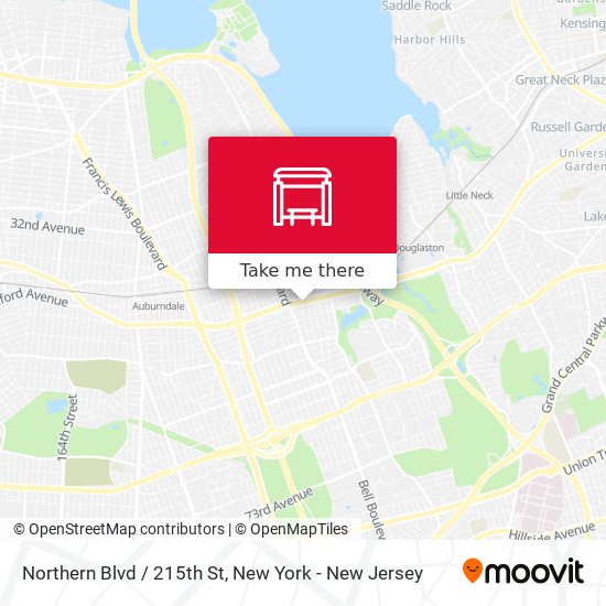 Northern Blvd / 215th St map