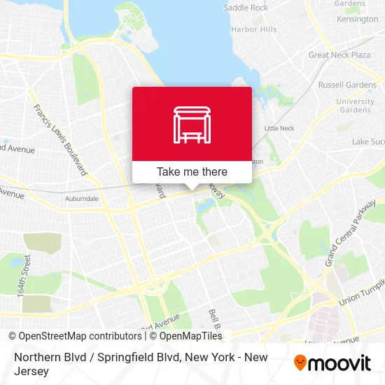Northern Blvd / Springfield Blvd map