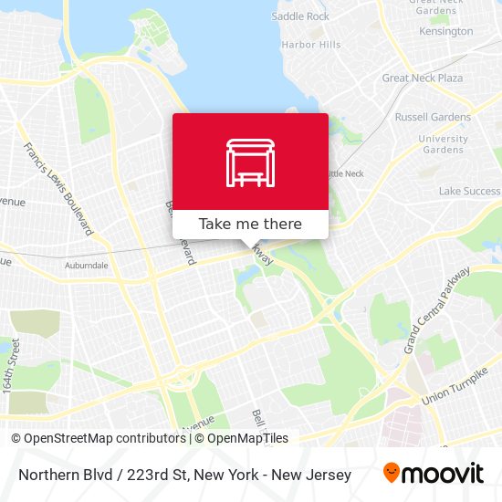 Mapa de Northern Blvd / 223rd St