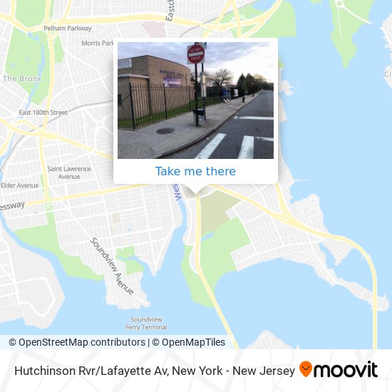 Mapa de Hutchinson Rvr/Lafayette Av
