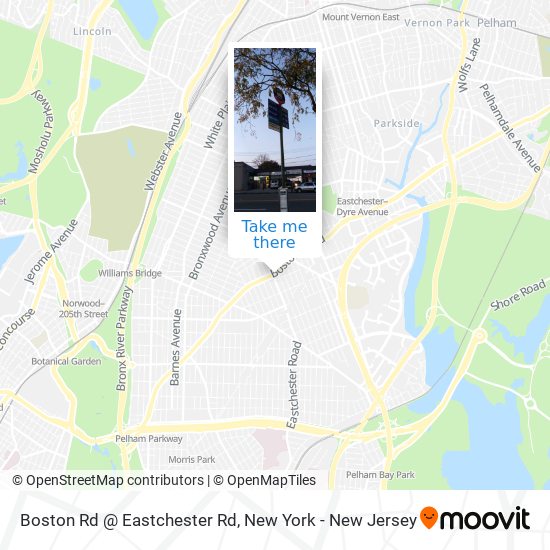 Boston Rd @ Eastchester Rd map