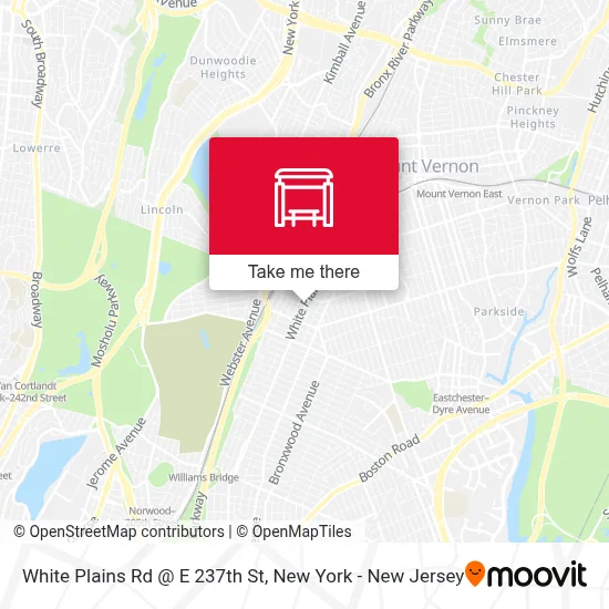White Plains Rd @ E 237th St map