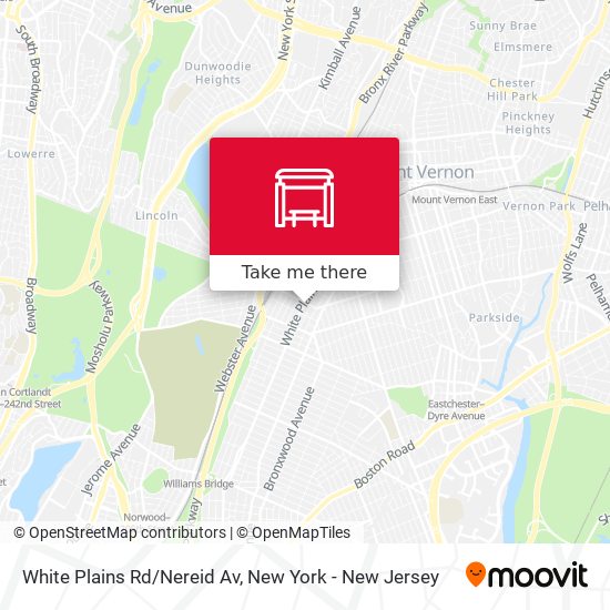 Mapa de White Plains Rd/Nereid Av