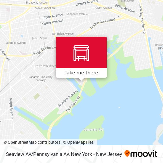 Mapa de Seaview Av/Pennsylvania Av