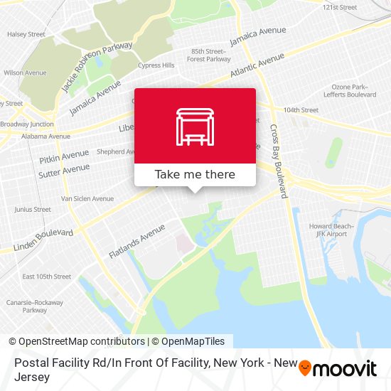 Mapa de Postal Facility Rd / In Front Of Facility