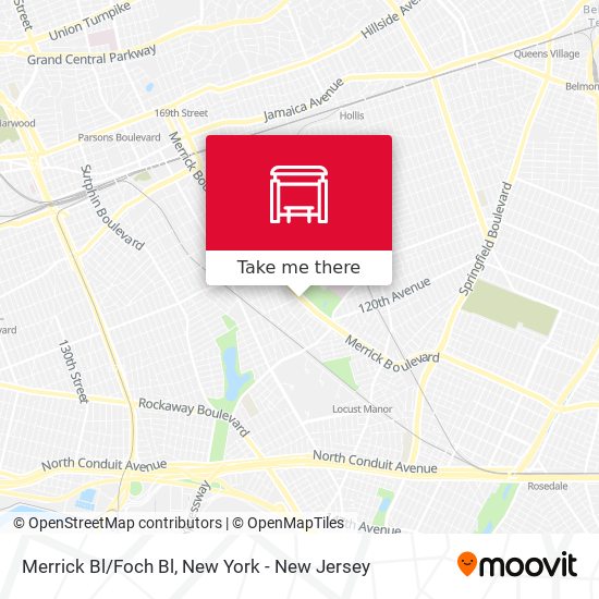 Mapa de Merrick Bl/Foch Bl