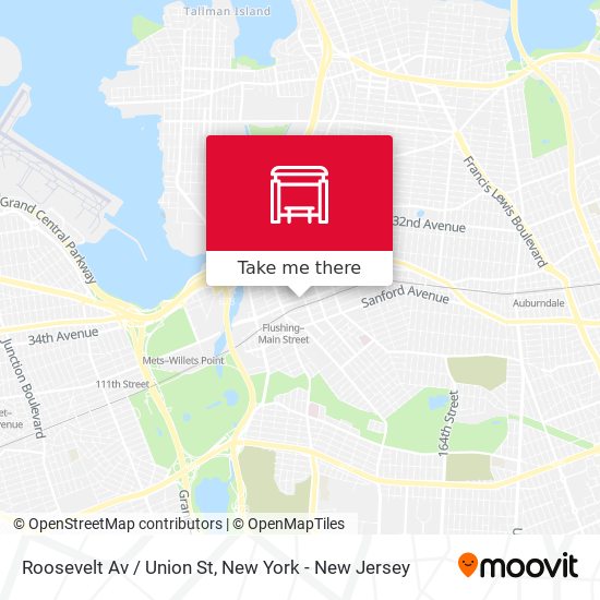 Mapa de Roosevelt Av / Union St