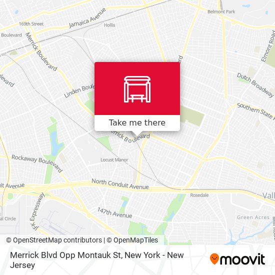 Merrick Blvd Opp Montauk St map
