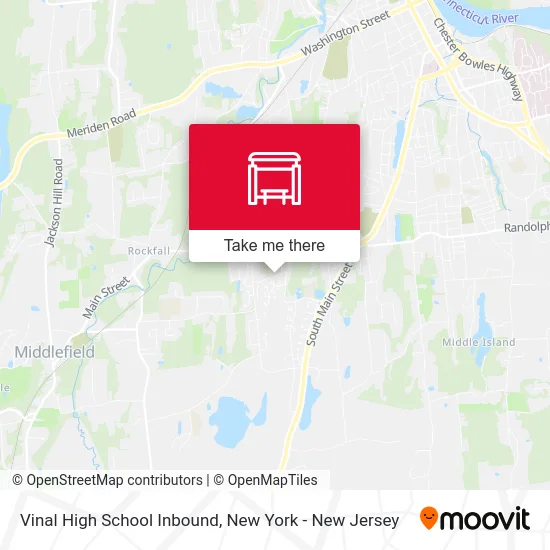 Vinal High School Inbound map