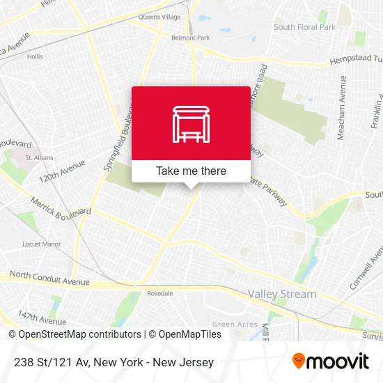 238 St/121 Av map