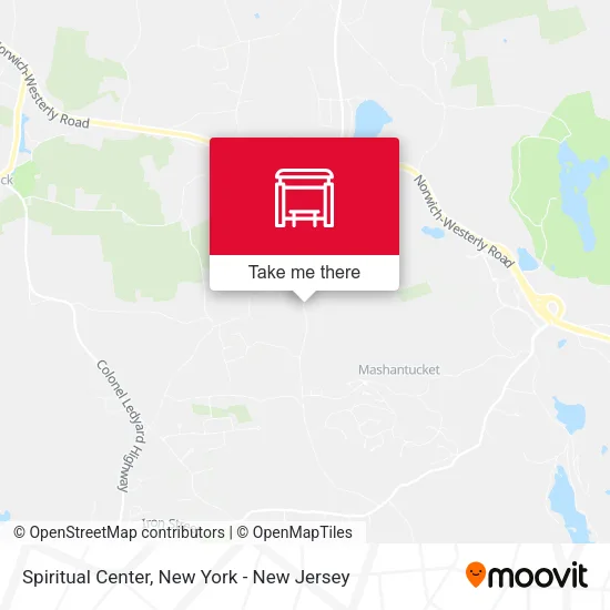Spiritual Center map