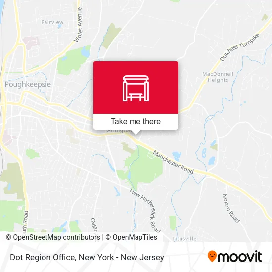 Dot Region Office map