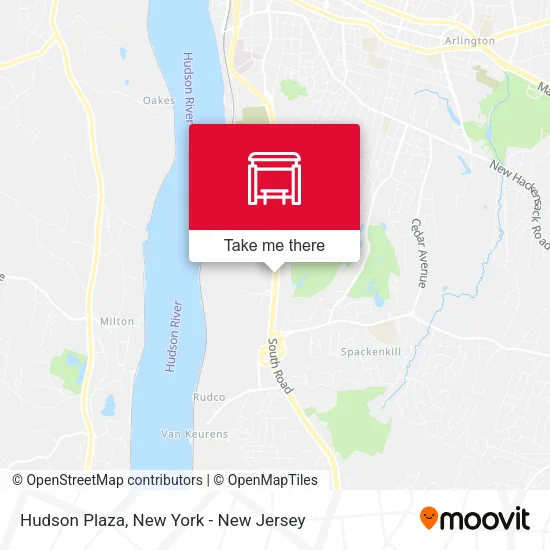 Hudson Plaza map