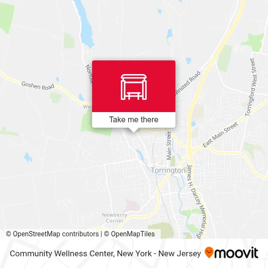 Community Wellness Center map