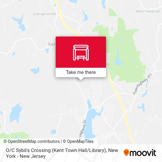 O / C Sybil's Crossing (Kent Town Hall / Library) map