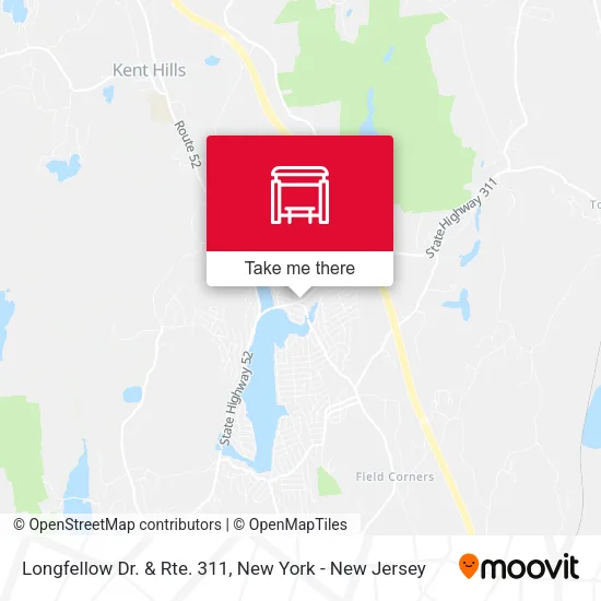Longfellow Dr. & Rte. 311 map