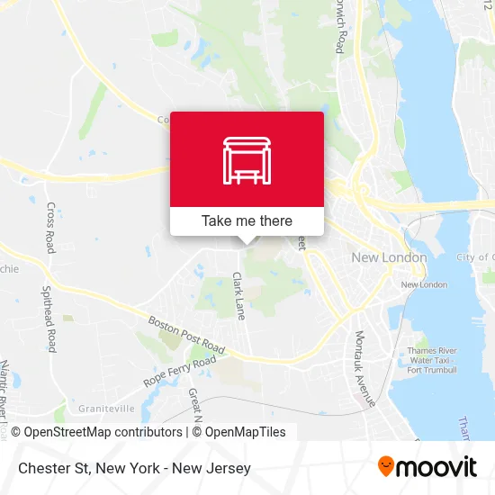 Chester St map