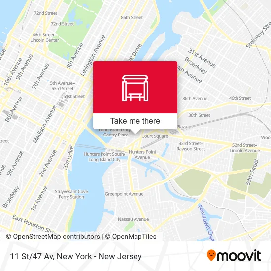 11 St/47 Av map