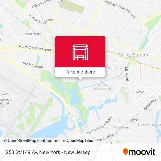 253 St/149 Av map