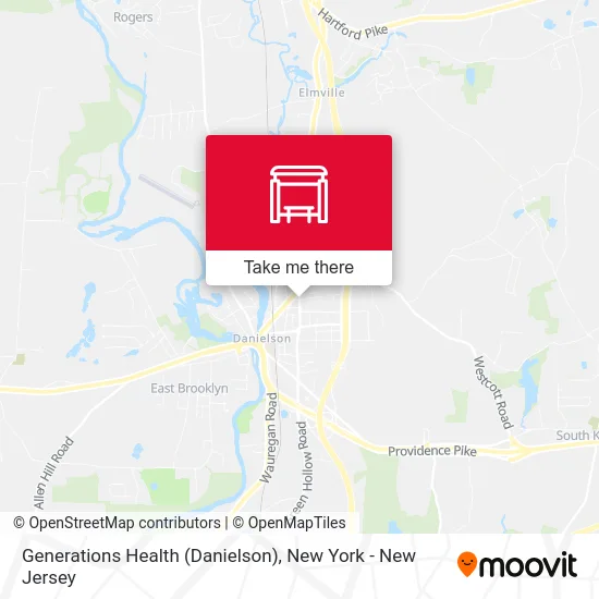 Generations Health (Danielson) map