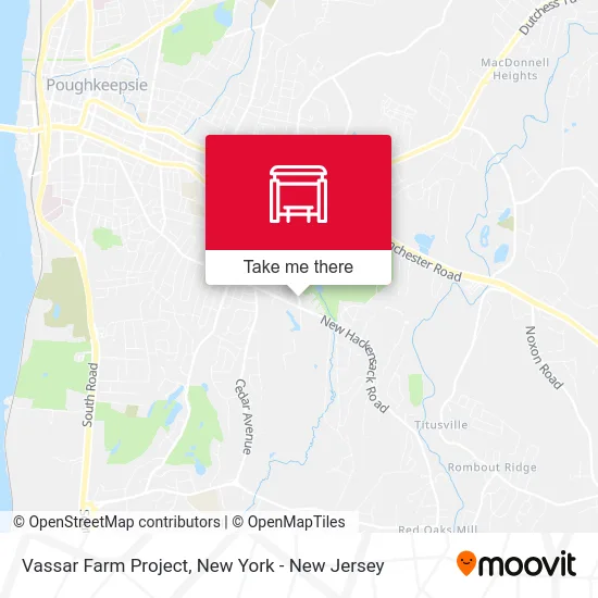 Vassar Farm Project map