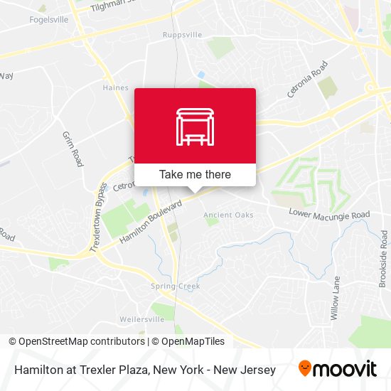Hamilton at Trexler Plaza map